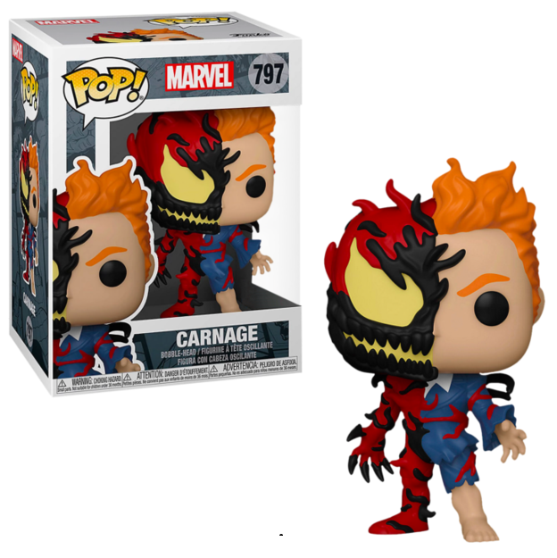 Φωτογραφία προϊόντος: Coolmerch Funko Pop! Marvel – Carnage, Vinyl Bobble-Head Figure #797