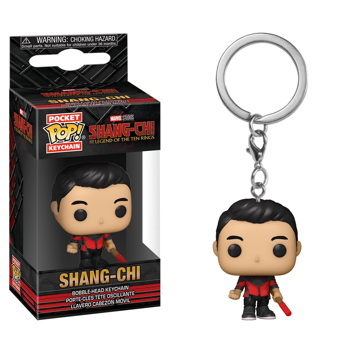 Φωτογραφία προϊόντος: Coolmerch Funko Pocket POP! Marvel Shang-Chi And The Legend Of The Ten Rings – Shang-Chi, Vinyl Bobble-Head Figure Keychain