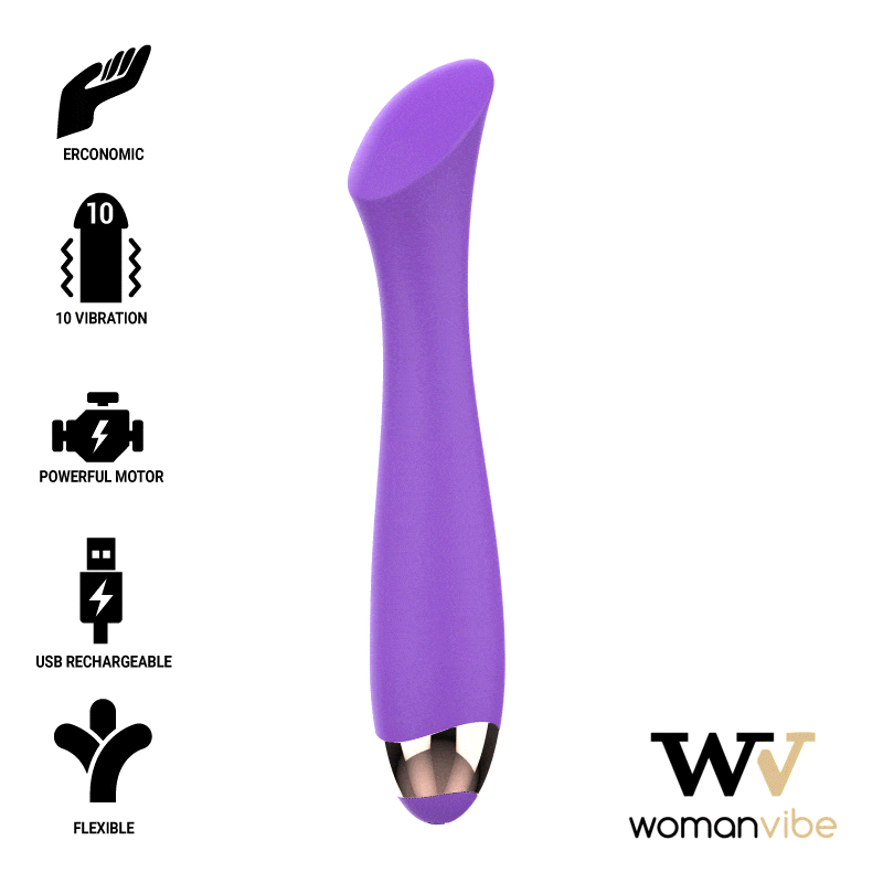 Φωτογραφία προϊόντος: WOMANVIBE MANDY "K" POINT SILICONE RECHARGEABLE VIBRATOR