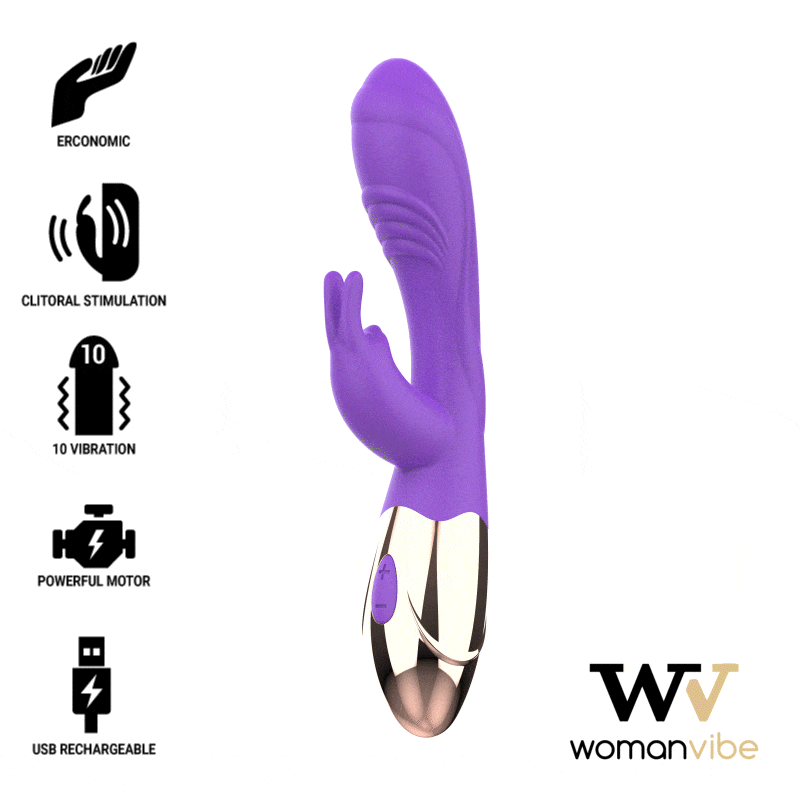 Φωτογραφία προϊόντος: WOMANVIBE VIORA SILICONE RECHARGEABLE VIBRATOR