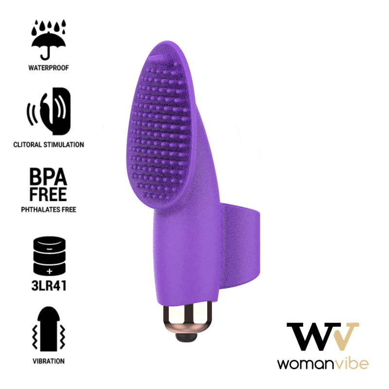 Φωτογραφία προϊόντος: WOMANVIBE AISHA SILICONE STIMULATOR FINGER