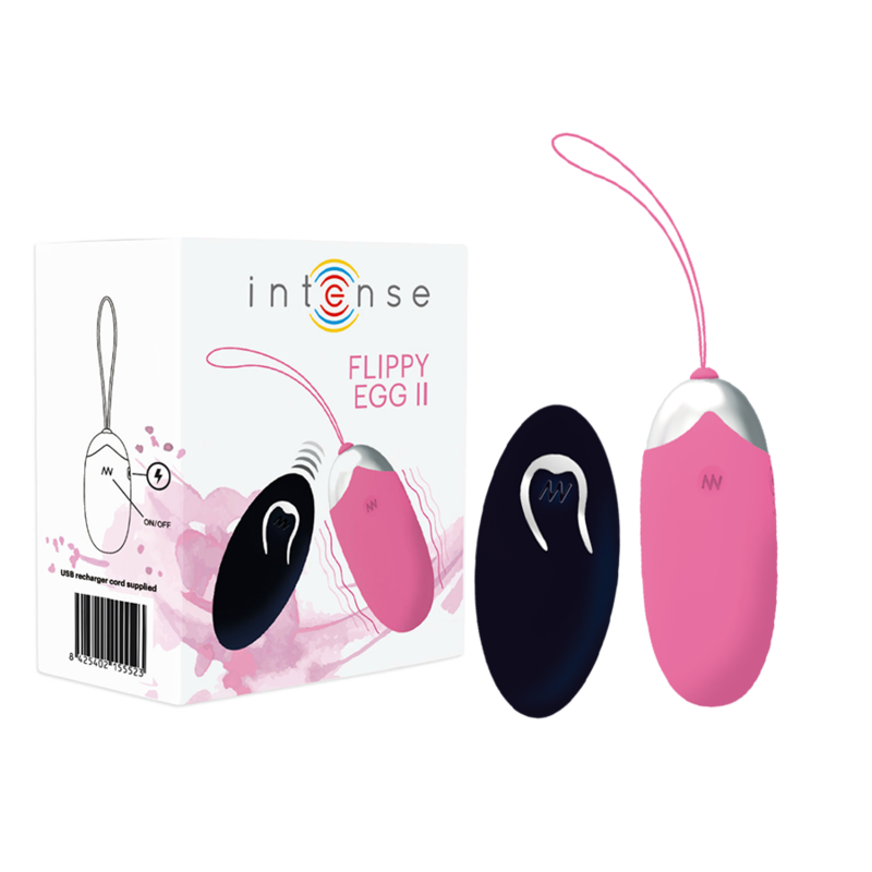 Φωτογραφία προϊόντος: INTENSE FLIPPY II VIBRATING EGG WITH REMOTE CONTROL PINK