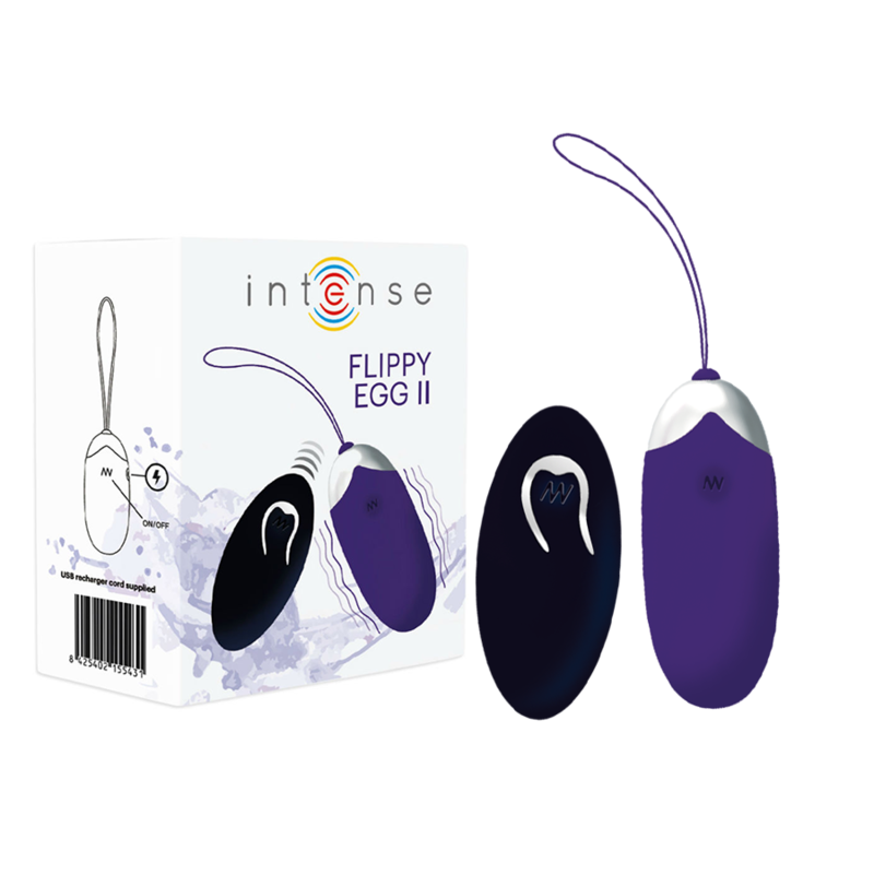 Φωτογραφία προϊόντος: INTENSE FLIPPY II VIBRATING EGG WITH REMOTE CONTROL PURPLE