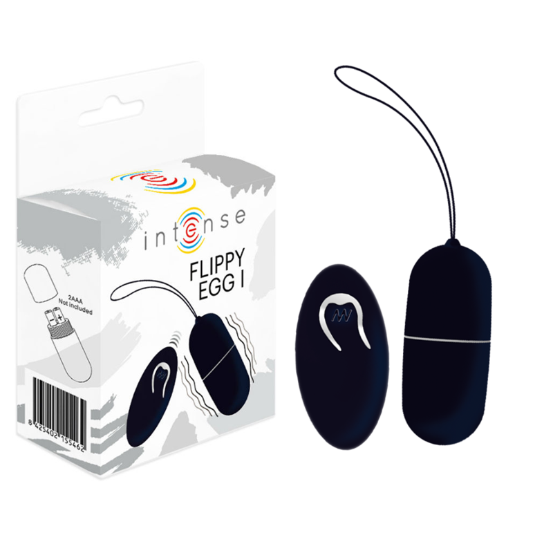 Φωτογραφία προϊόντος: INTENSE FLIPPY I VIBRATING EGG WITH REMOTE CONTROL BLACK