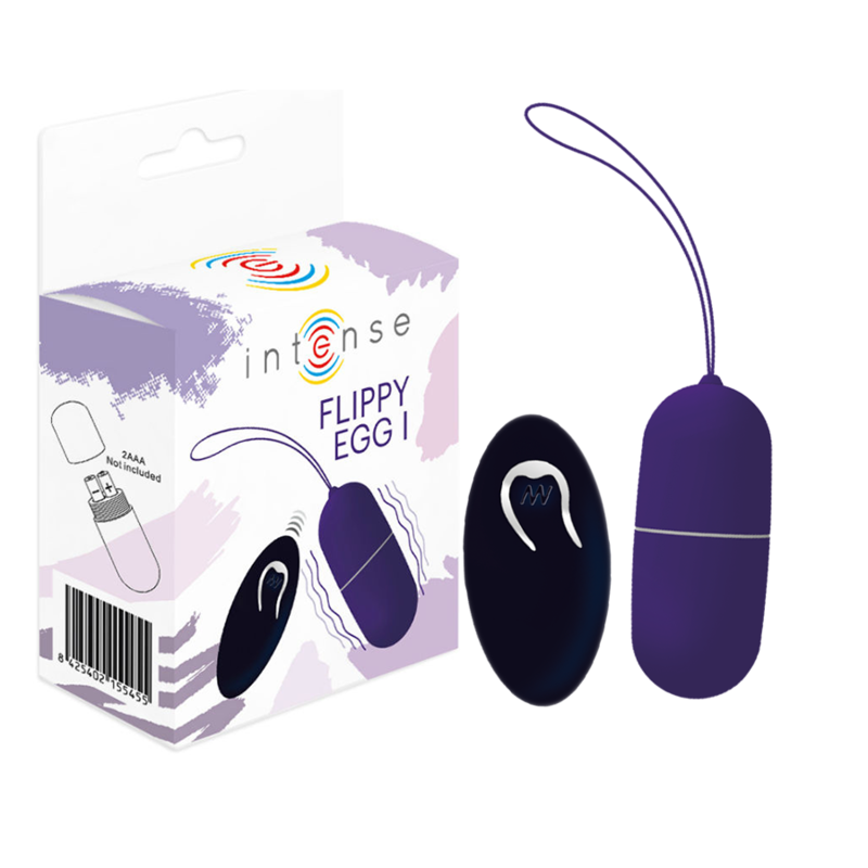 Φωτογραφία προϊόντος: INTENSE FLIPPY I VIBRATING EGG WITH REMOTE CONTROL PURPLE