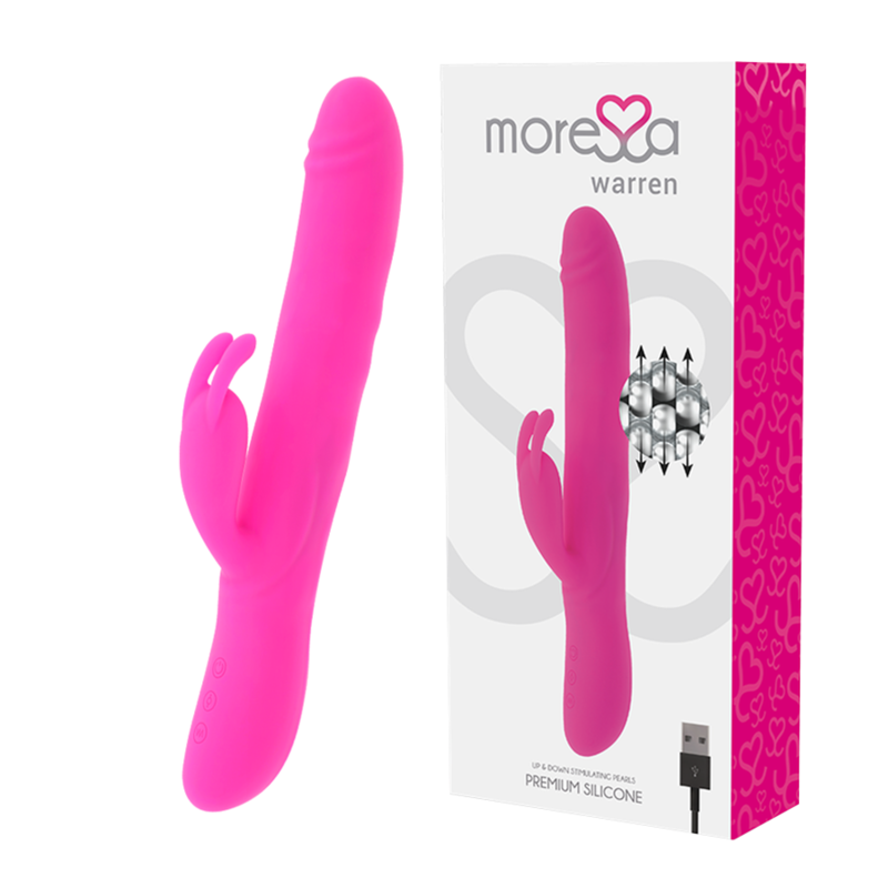Φωτογραφία προϊόντος: MORESSA WARREN PREMIUM SILICONE RECHARGEABLE