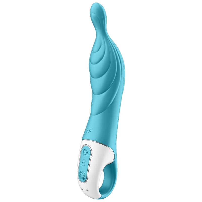 Φωτογραφία προϊόντος: SATISFYER A-MAZING 2 A-SPOT VIBRATOR - TURQUOISE