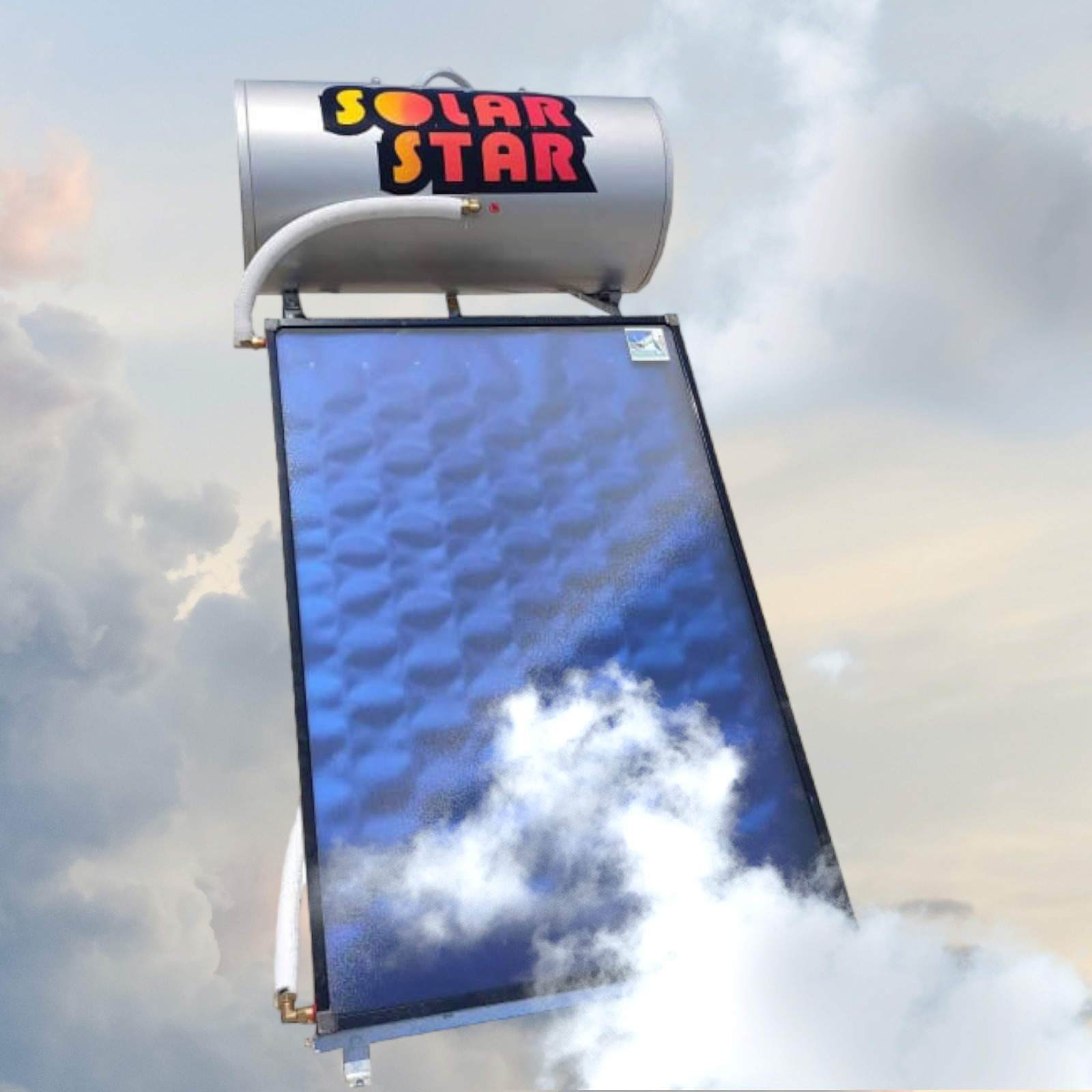 Φωτογραφία προϊόντος: SolarStar Ηλιακός θερμοσίφωνας Solar Star 120lt/1,5m² Glass Επιλεκτικός-Τριπλής ενεργείας-Ως 12 Άτοκες δόσεις