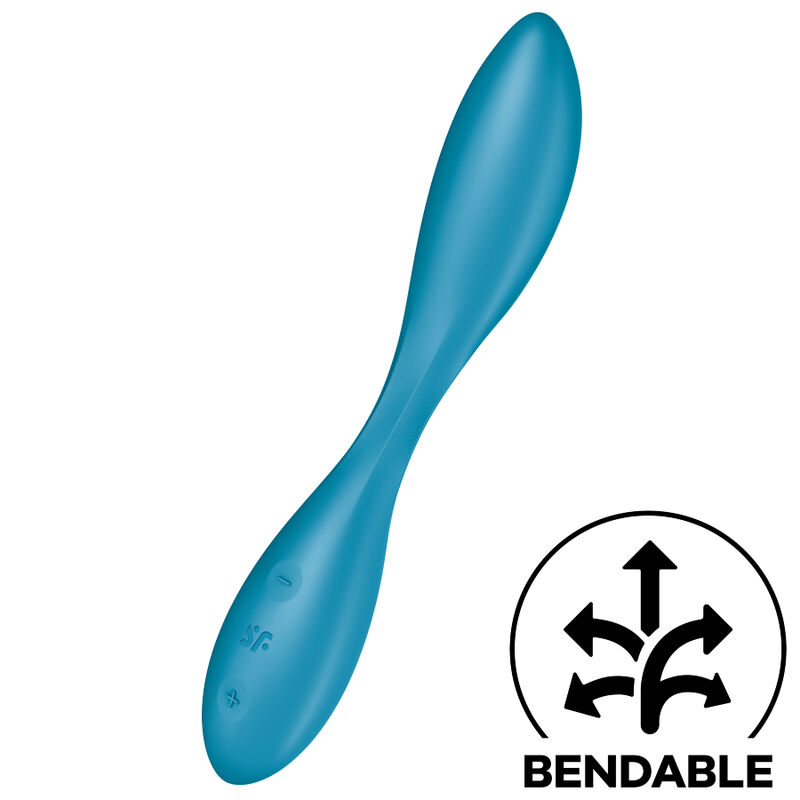 Φωτογραφία προϊόντος: SATISFYER G-SPOT FLEX 1 MULTI VIBRATOR - BLUE