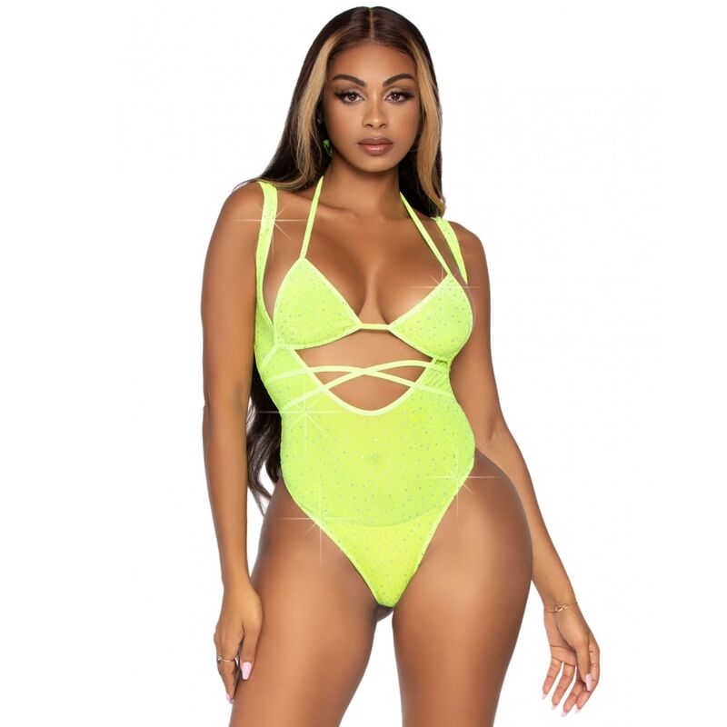 Φωτογραφία προϊόντος: LEG AVENUE BIKINI TOP AND BODYSUIT ONE SIZE
