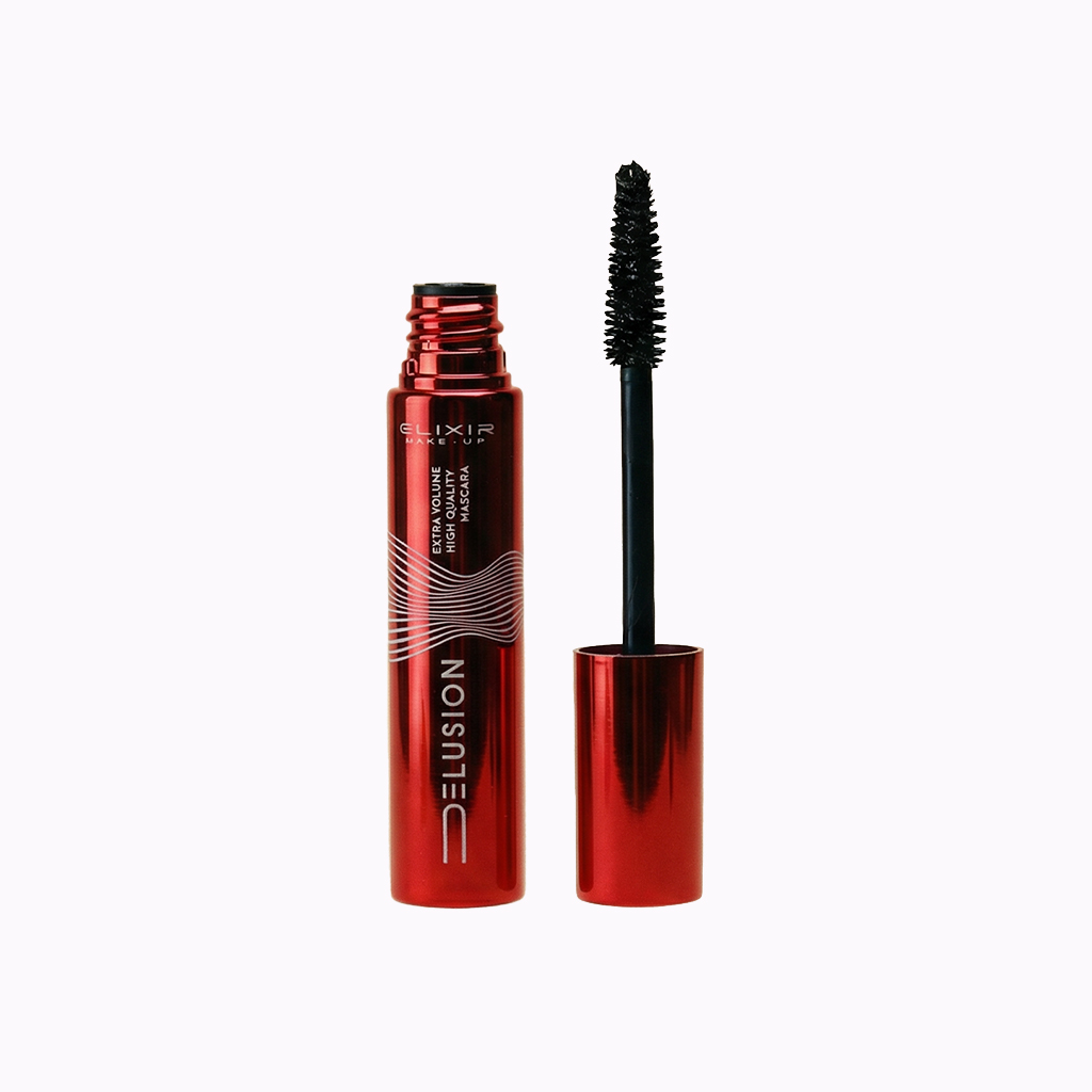 Φωτογραφία προϊόντος: Elixir Makeup Elixir Delusion Mascara Black #349 – Μάσκαρα Για Μήκος Όγκο + Διαχωρισμό Μαύρη