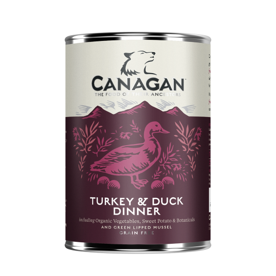 Φωτογραφία προϊόντος: Canagan Dog Can Turkey + Duck 400gr