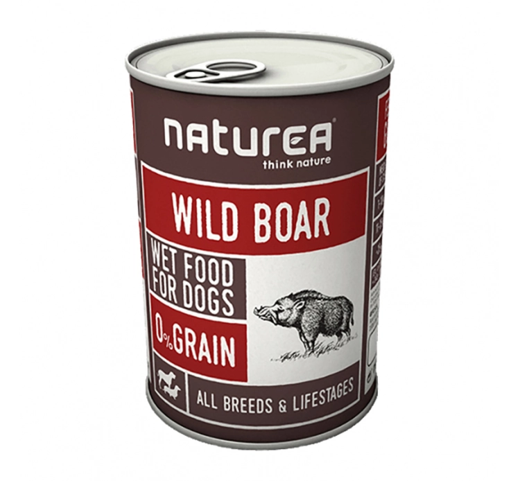 Φωτογραφία προϊόντος: Naturea Dog Wet Wildboar 400g
