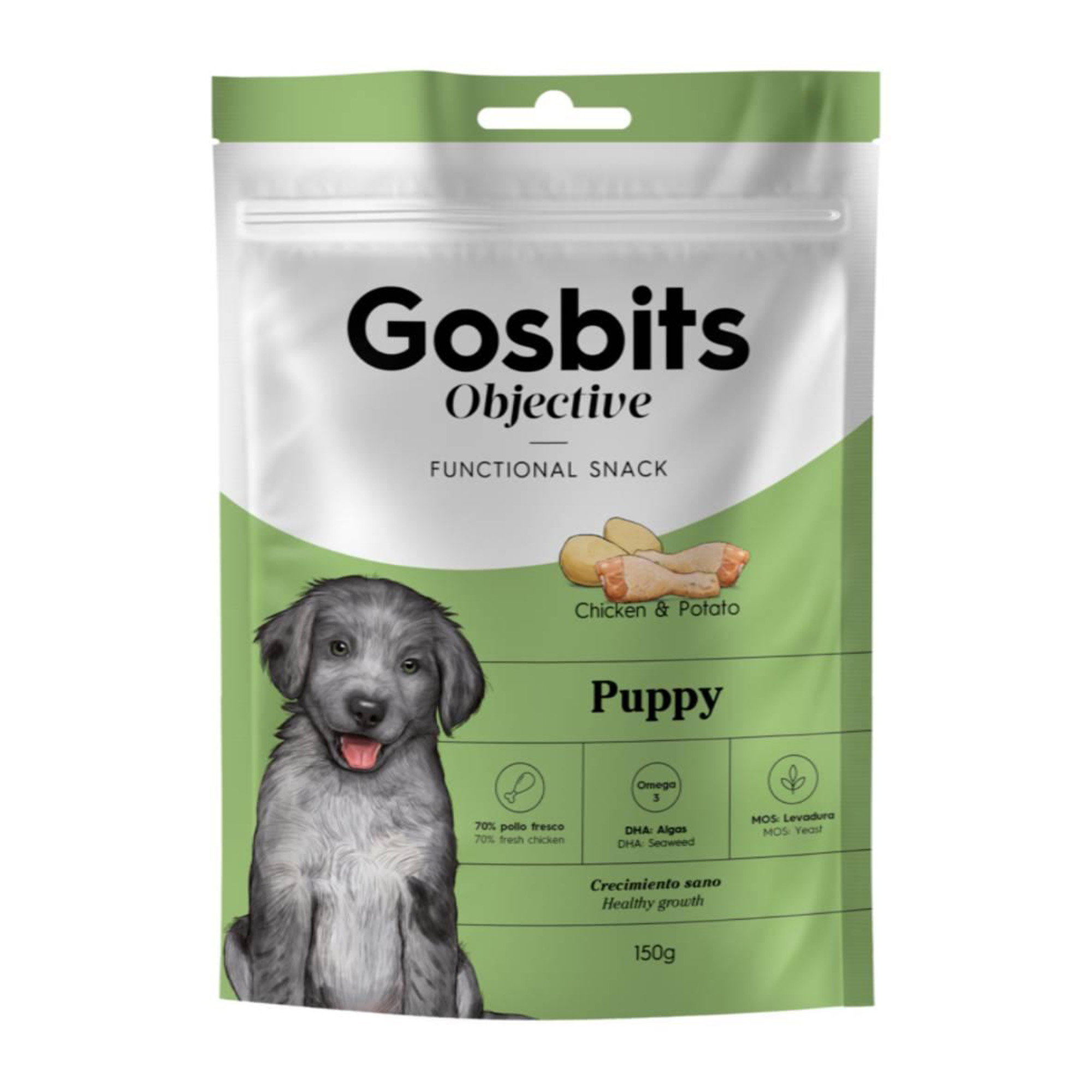 Φωτογραφία προϊόντος: Λιχουδιές Σκύλου Gosbits Puppy 150gr