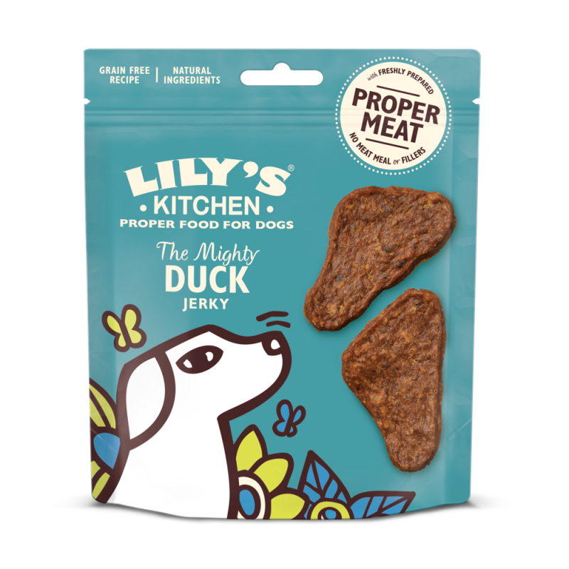 Φωτογραφία προϊόντος: Lily's Kitchen Lily s Kitchen Treats Duck Mini Jerky 70g