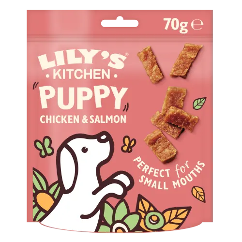 Φωτογραφία προϊόντος: Lily's Kitchen Lily s Kitchen Treats Puppy Chicken + Salmon 70g