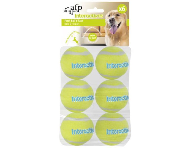 Φωτογραφία προϊόντος: AllForPaws AFP Παιχνίδι Σκύλου Interactive - Fetch Balls 6 pack