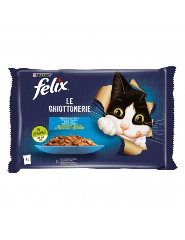 Φωτογραφία προϊόντος: Purina Felix Sensations Ζελε Σολoμό 100g