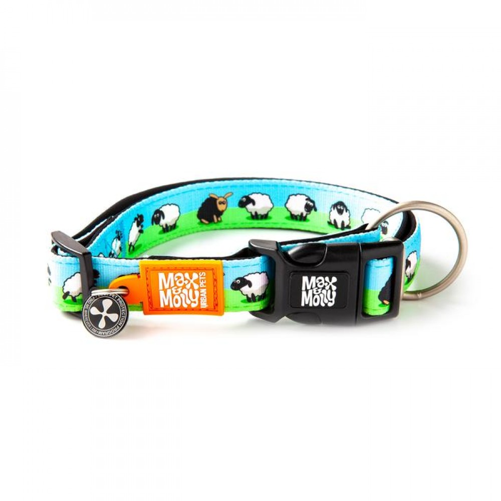 Φωτογραφία προϊόντος: Max &amp; Molly Max + Molly Smart ID Collar - Black Sheep XS