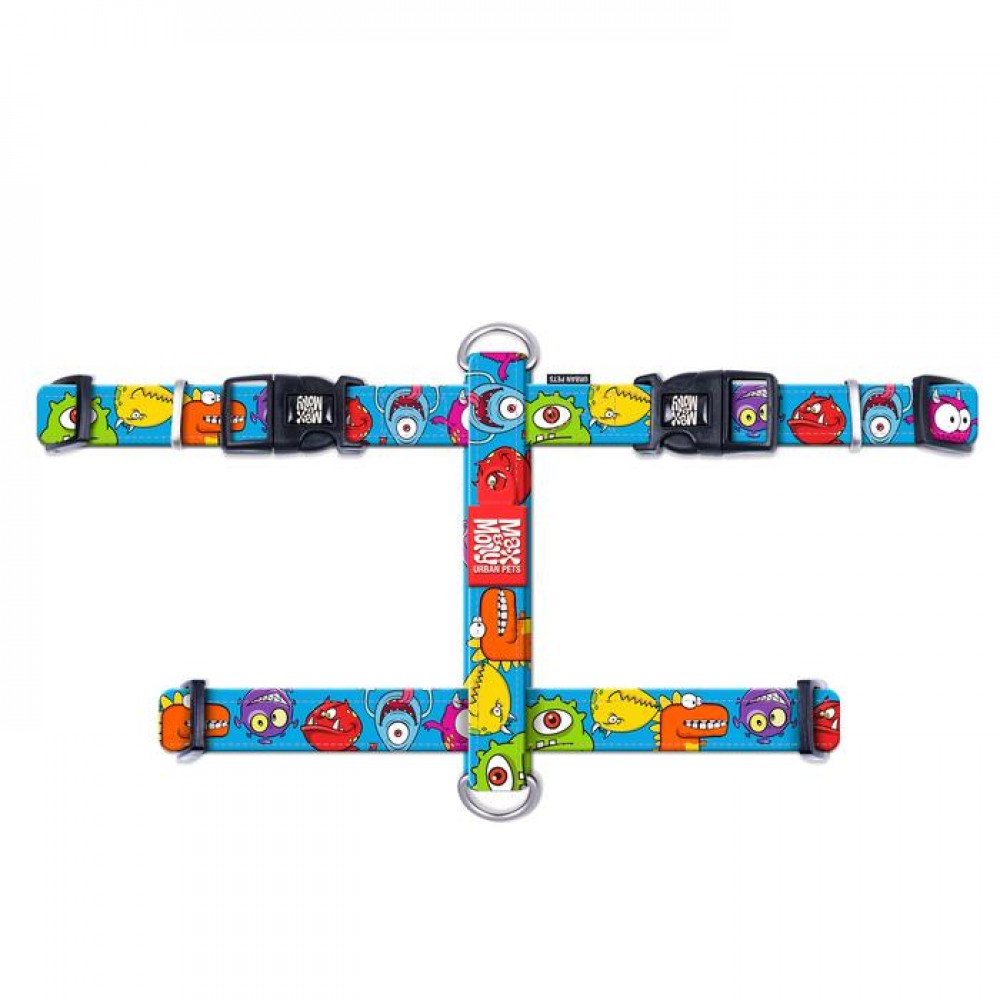 Φωτογραφία προϊόντος: Max &amp; Molly Max + Molly H-Harness - Little Monsters S