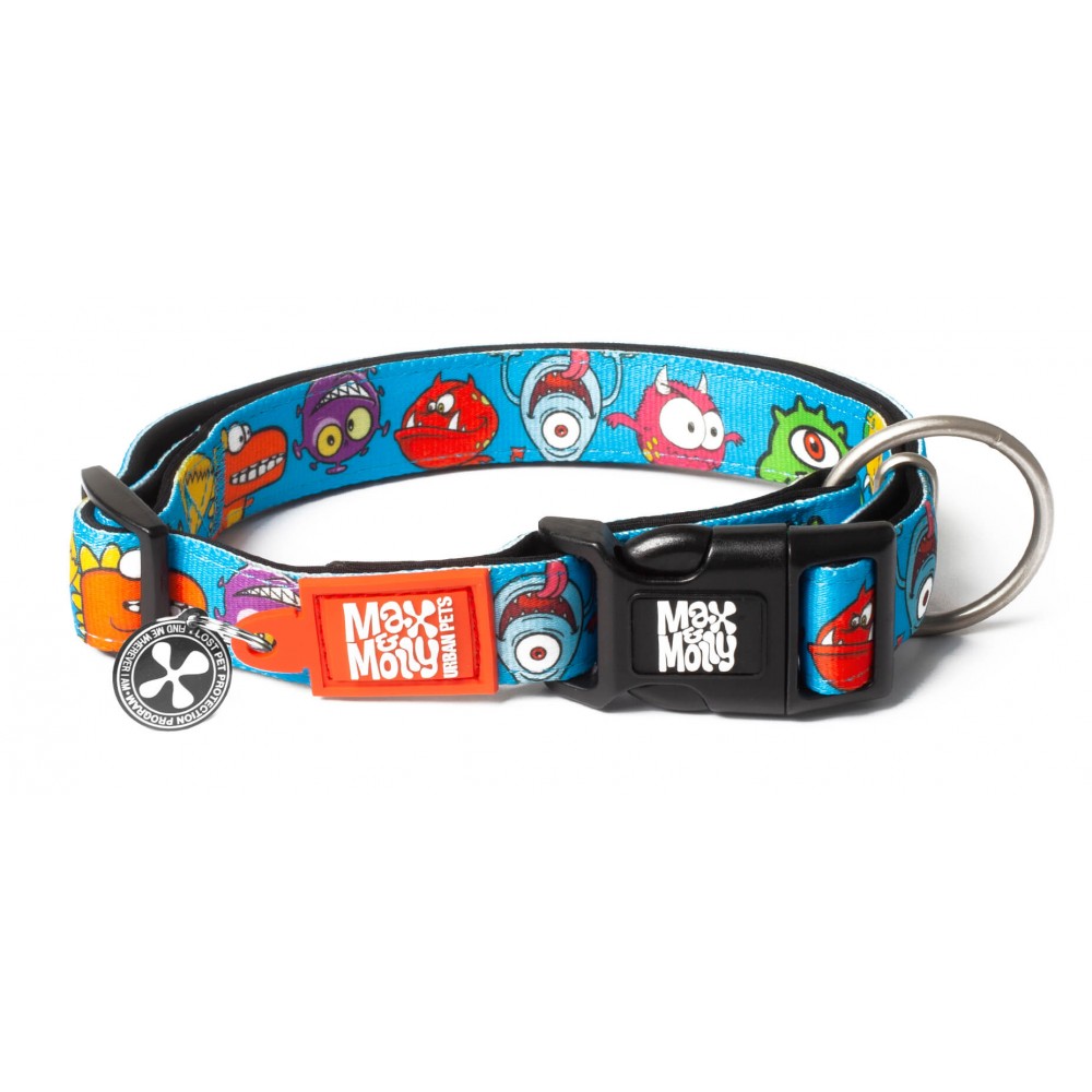 Φωτογραφία προϊόντος: Max &amp; Molly Max + Molly Smart ID Collar - Little Monsters L