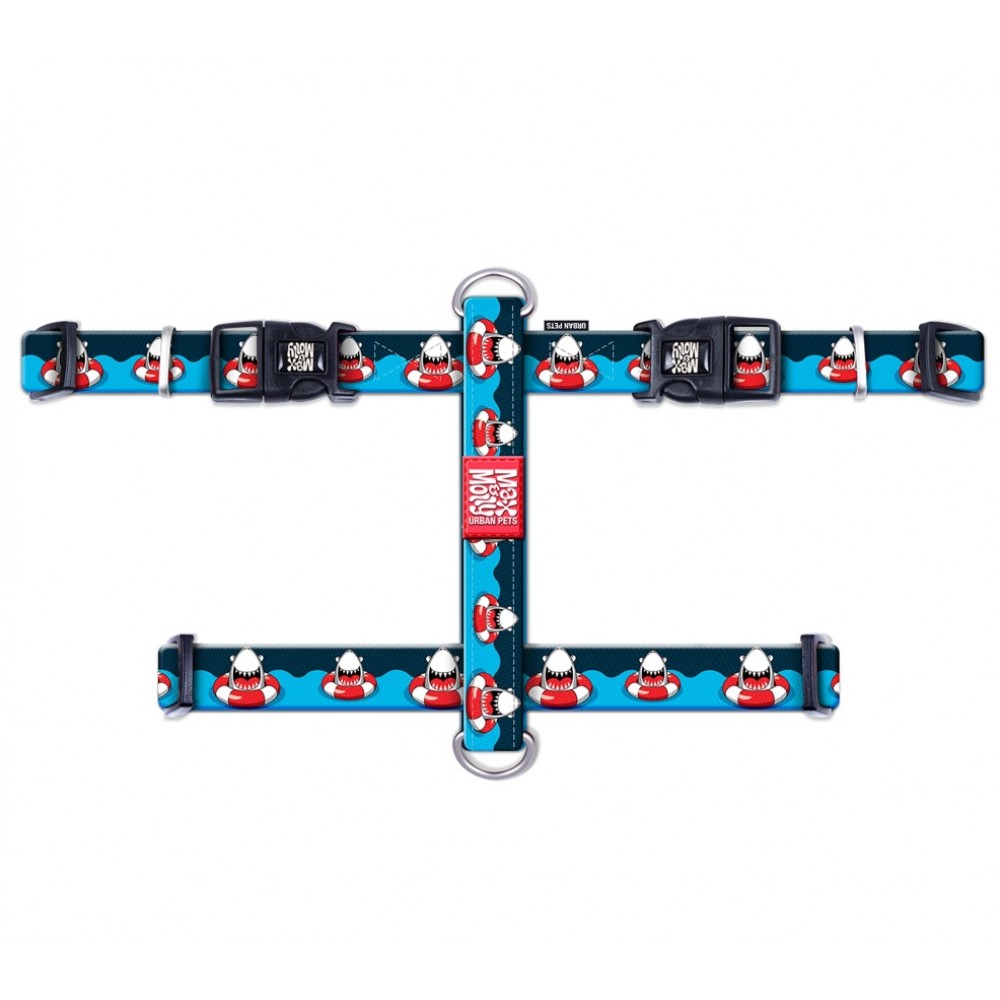 Φωτογραφία προϊόντος: Max &amp; Molly Max + Molly H-Harness - Frenzy the Shark XS