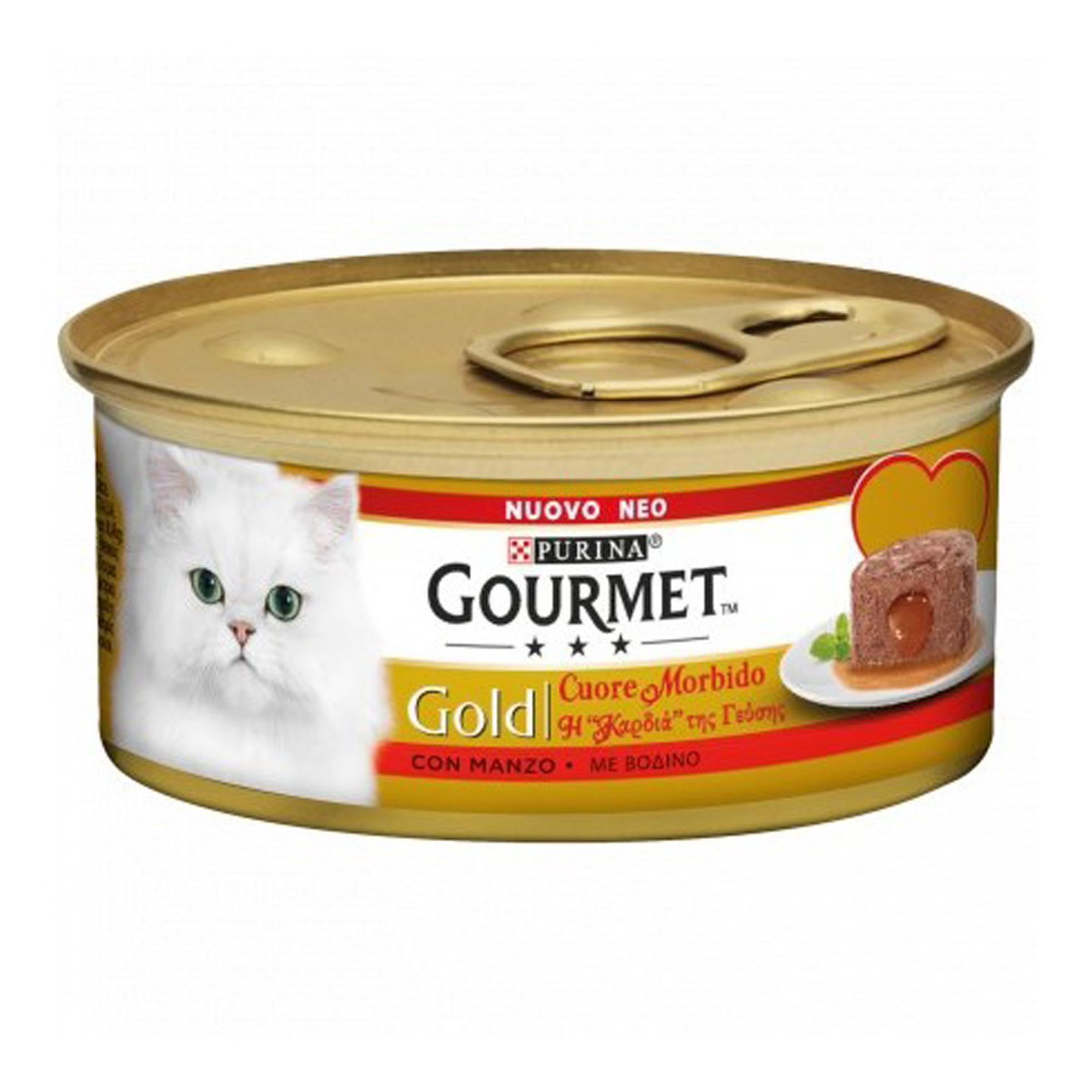 Φωτογραφία προϊόντος: Purina Gourmet Gold Melting Heart Βοδινό 85gr