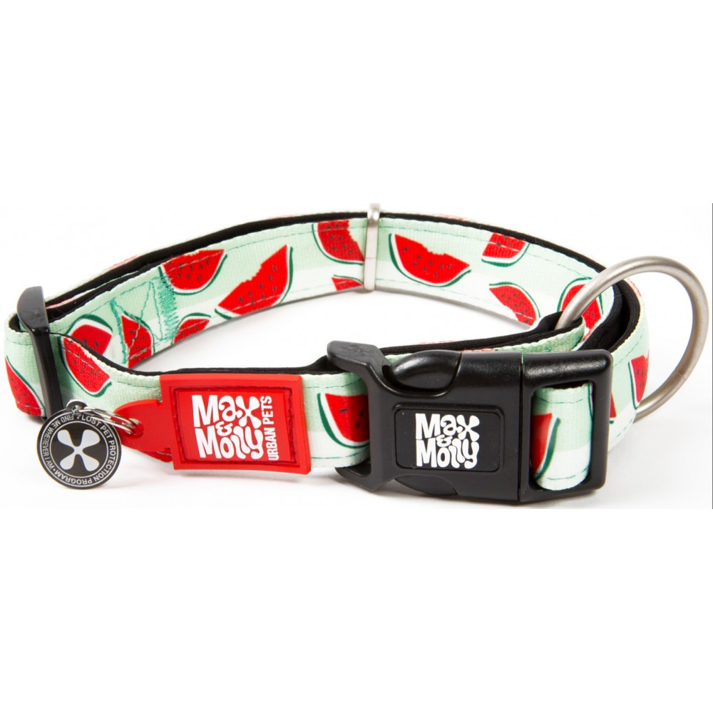 Φωτογραφία προϊόντος: Max &amp; Molly Max + Molly Smart ID Collar - Watermelon S
