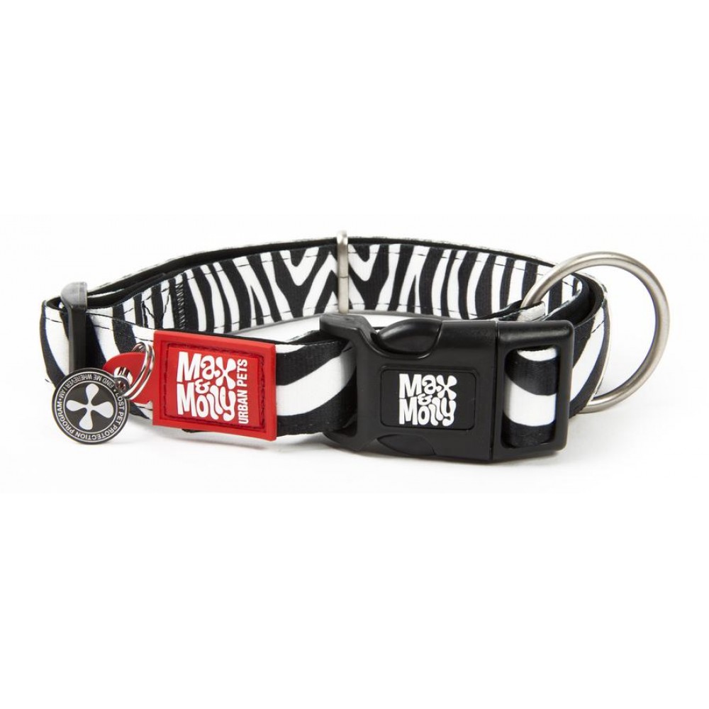 Φωτογραφία προϊόντος: Max &amp; Molly Max + Molly Smart ID Collar - Zebra S
