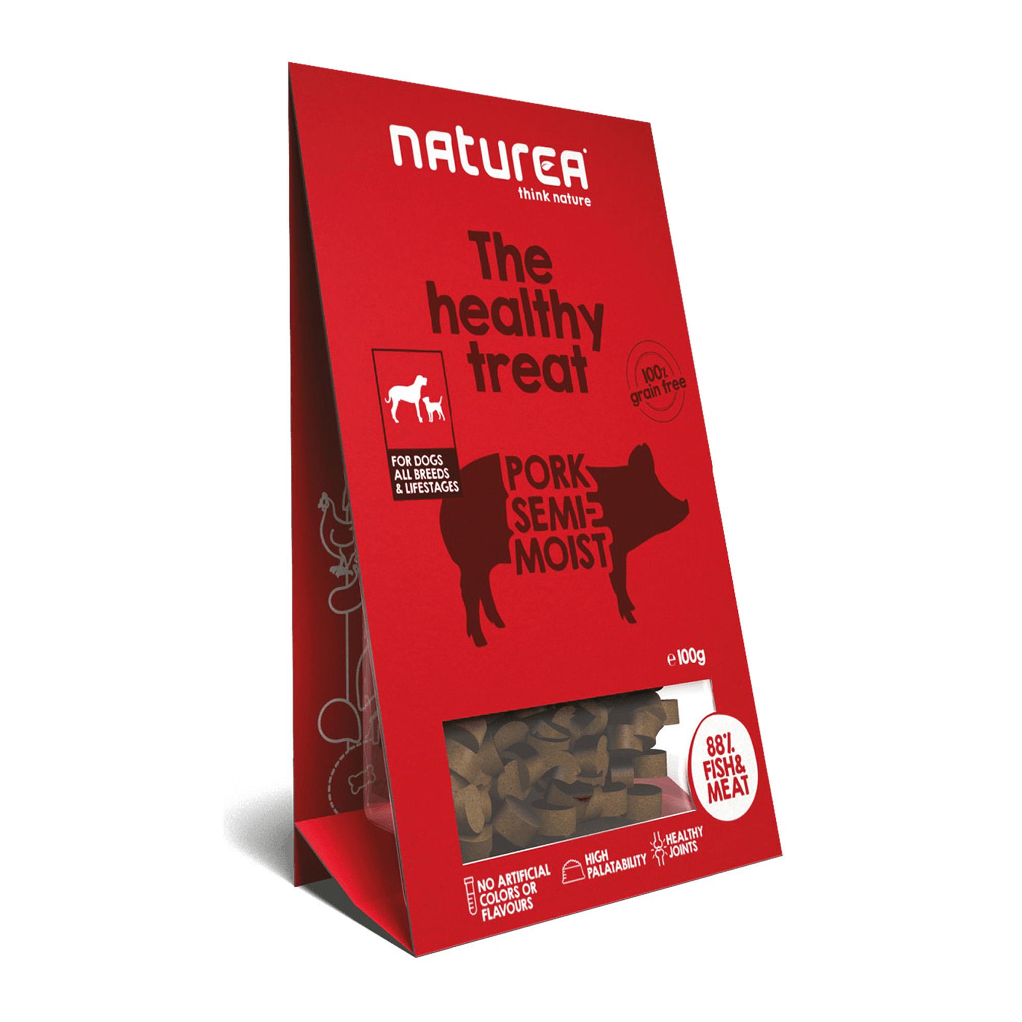 Φωτογραφία προϊόντος: Naturea Dog Semi-Moist Pork 100g