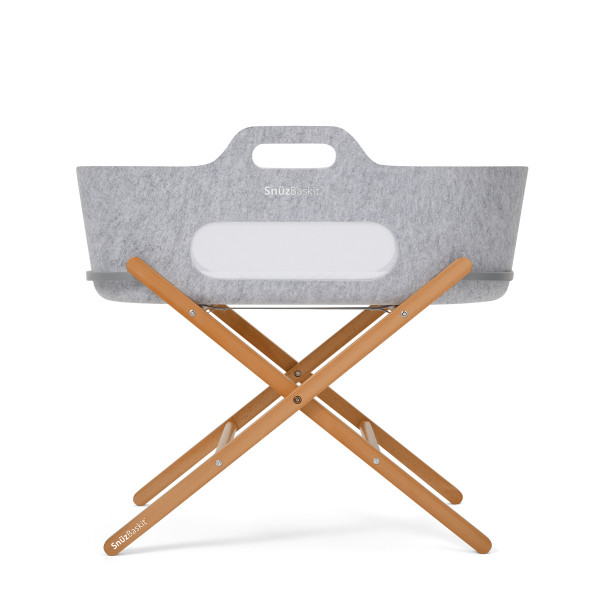 Φωτογραφία προϊόντος: Καλαθούνα SNUZ SNUZBASKIT LIGHT GREY + ΞΥΛΙΝΗ ΒΑΣΗ Natural