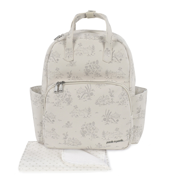 Φωτογραφία προϊόντος: Τσάντα Αλλαξιέρα Backpack Pasito a Pasito Toile de Jouy Cream