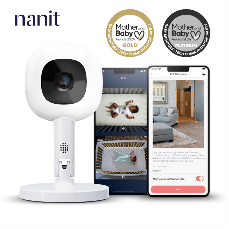 Φωτογραφία προϊόντος: Nanit Pro Κάμερα Παρακολούθησης με Flex stand