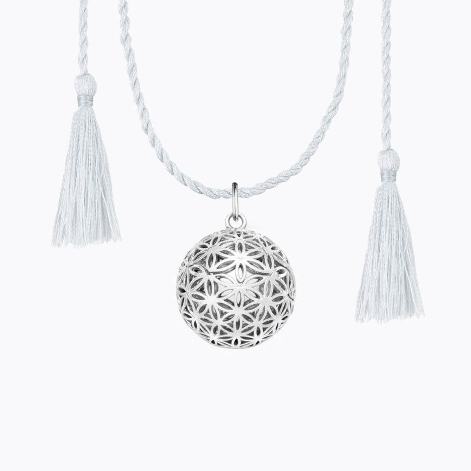 Φωτογραφία προϊόντος: Κολιέ Μητρότητας Ilado Flower of Life Silver