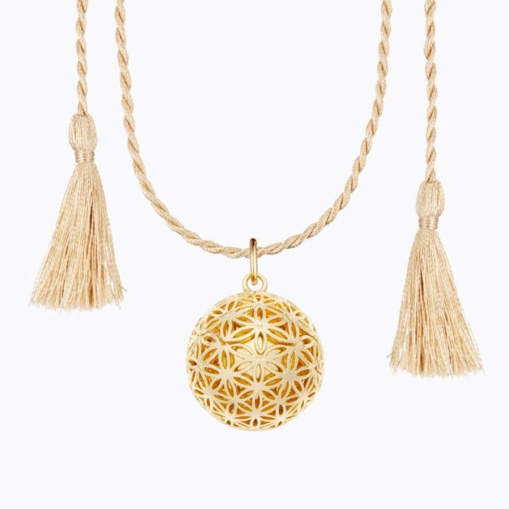 Φωτογραφία προϊόντος: Κολιέ Μητρότητας Ilado Flower of Life Gold