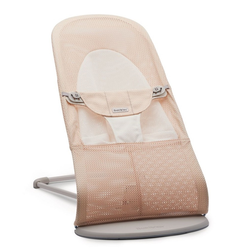 Φωτογραφία προϊόντος: BabyBjörn BabyBjorn Ριλάξ Balance Soft, Mesh, Pearly pink/ White