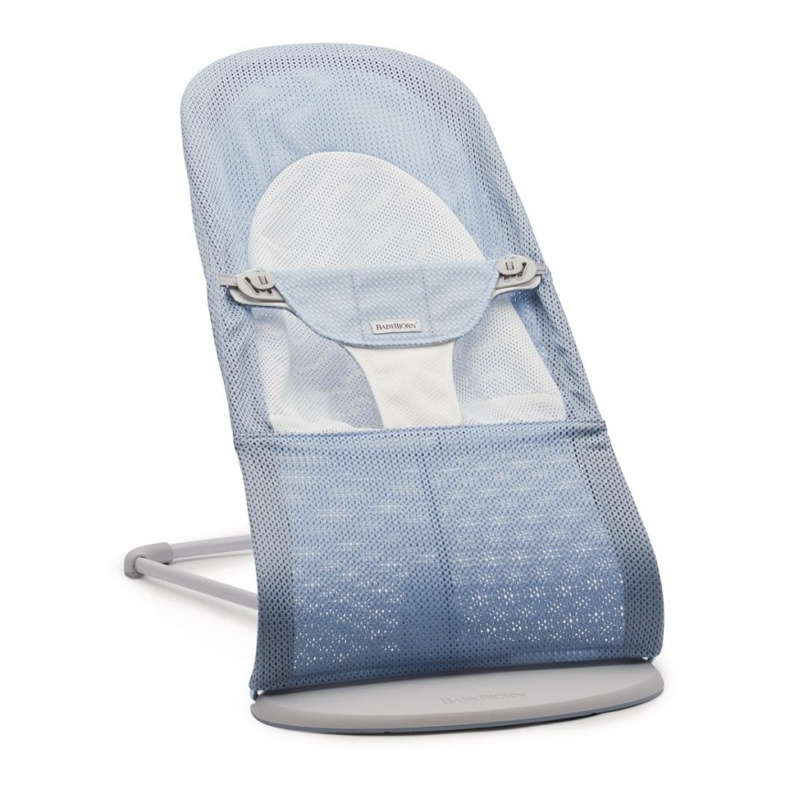 Φωτογραφία προϊόντος: BabyBjörn BabyBjorn Ριλάξ Balance Soft, Mesh, Sky blue/ White