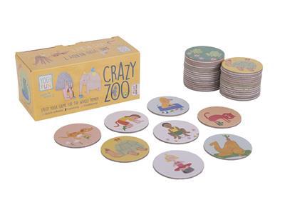 Φωτογραφία προϊόντος: Παιχνίδι με κάρτες YOGI FUN Crazy Zoo
