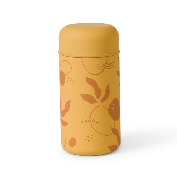 Φωτογραφία προϊόντος: Θερμός Φαγητού Saro Leaves Ochre 500ml