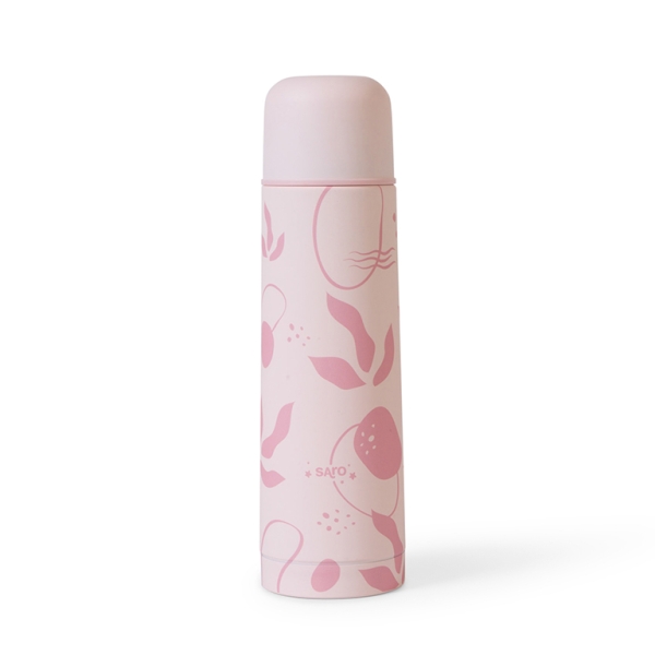 Φωτογραφία προϊόντος: Θερμός Υγρών Saro Leaves Pink 500ml