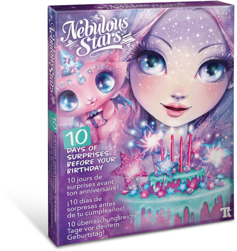 Φωτογραφία προϊόντος: Nebulous Stars Calendar 10-Days Birthday Countdown