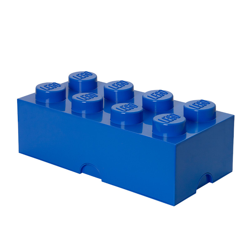 Φωτογραφία προϊόντος: Κουτί αποθήκευσης LEGO®ορθογώνιο μεγάλο μπλε 50x25x18cm
