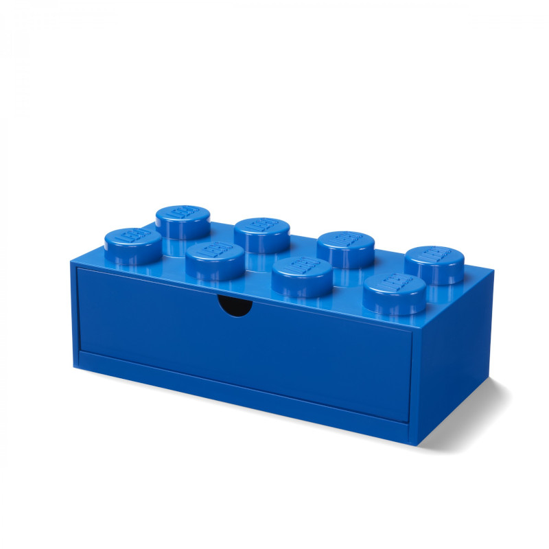 Φωτογραφία προϊόντος: Κουτί αποθήκευσης LEGO®ορθογώνιο μεγάλο μπλε συρταρωτό 31,6x18 x11,3cm