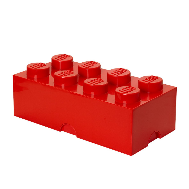 Φωτογραφία προϊόντος: Κουτί αποθήκευσης LEGO®ορθογώνιο μεγάλο κόκκινο 50x25x18cm