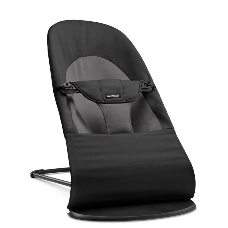 Φωτογραφία προϊόντος: BabyBjörn Ριλάξ BabyBjorn Balance Soft, Woven Black/Dark grey