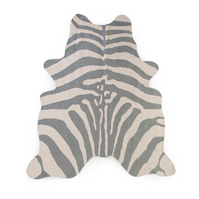 Φωτογραφία προϊόντος: Χαλί Childhome Zebra Carpet Grey 145x160cm