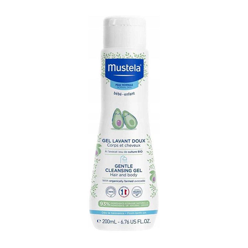 Φωτογραφία προϊόντος: Mustela Gentle Cleansing Gel Απαλό Αφροντούς για Σώμα & Μαλλιά 200ml