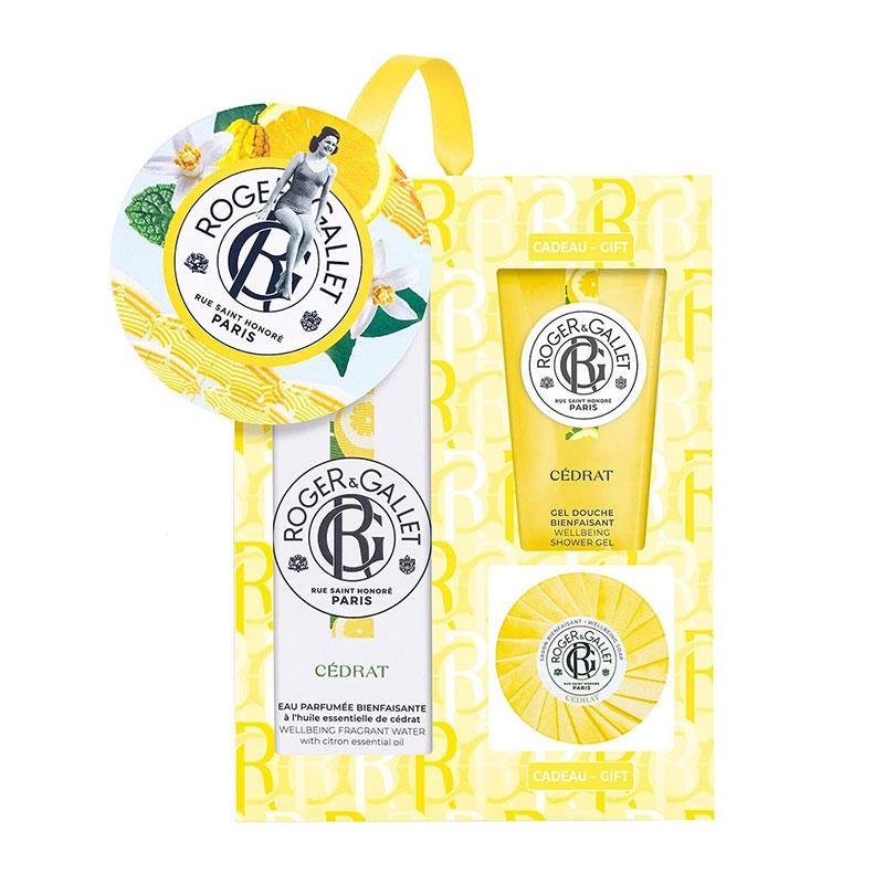 Φωτογραφία προϊόντος: Roger & Gallet Promo Cedrat Parfume Γυναικείο Άρωμα 100ml & Μπάρα Σαπουνιού 50g & Shower Gel 50ml