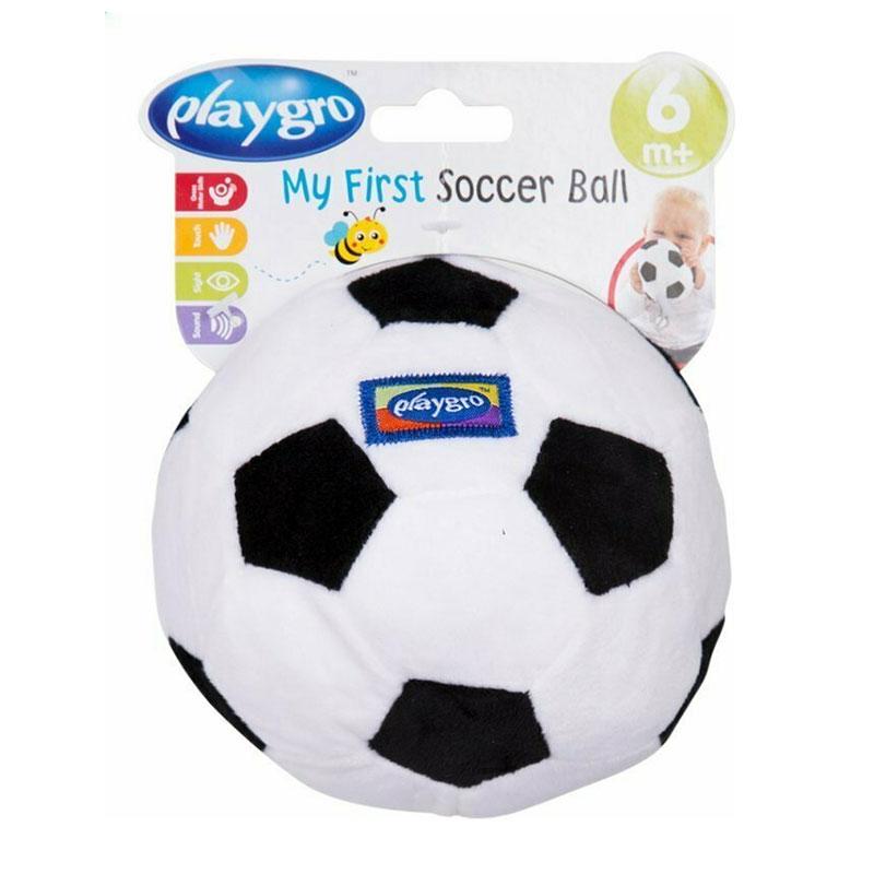 Φωτογραφία προϊόντος: Nuk Playgro My First Soccer Ball Μαλακή Μπάλα 6m+ 1τεμ.