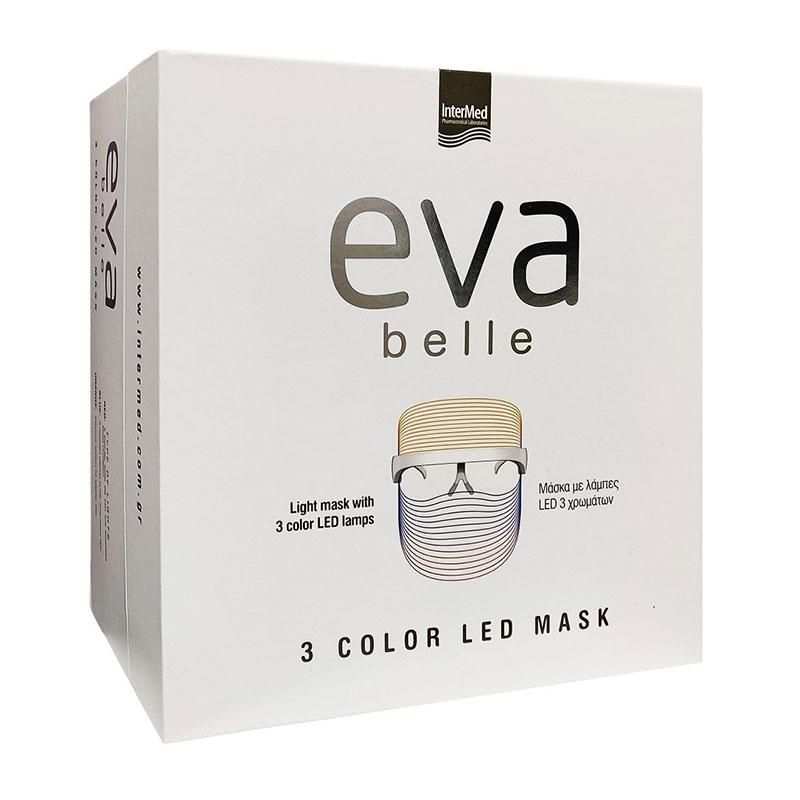 Φωτογραφία προϊόντος: Intermed Eva Belle 3 Color Led Mask Μάσκα Φωτοθεραπείας Προσώπου 1τεμ.
